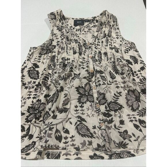 Anthropology sleeveless blouse - Picture 4 of 6